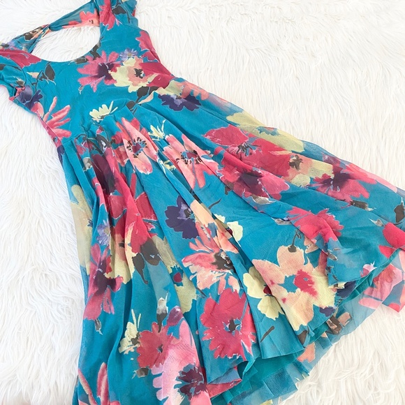 Anthropologie Dresses & Skirts - Weston Wear Blue Floral Dress